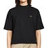 Fred Perry - High Neck Badge Detail T-Shirt
