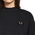 Fred Perry - High Neck Badge Detail T-Shirt