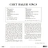 Chet Baker - Sings Royal Blue Vinyl Edition