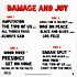 The Jesus And Mary Chain - Damage And Joy Clear Vinyl Deluxe Edition