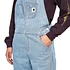 Carhartt WIP - W' Bib Overall Straight "Maverick" Denim, 10.5 oz