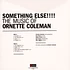 Ornette Coleman - Something Else Black Vinyl Edition