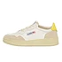 Autry Medalist Low (White / Yellow)