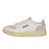 Autry Medalist Low (White / Sand)