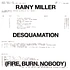Rainy Miller - Desquamation (Fire, Burn. Nobody)