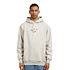 Bouquet Embroidered Pullover Hood (Washed Cement)