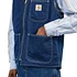 Carhartt WIP - Chore Vest "Norco" Denim, 11.25 oz
