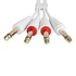 UDG - Ultimate Audio Cable Set 1/4'' Jack-1/4'' Jack White Straight 3m
