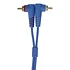 UDG - Ultimate Audio Cable Set RCA Straight-RCA Angled Blue 3m