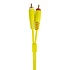 UDG - Ultimate Audio Cable Set RCA Straight-RCA Angled Yellow 3m