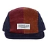 The Quiet Life - Chunky Cord Contrast 5 Panel Camper Hat