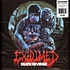 Exhumed - Death Revenge Sea Blue And Ice Quad With Red Bone White And Cyan Blue Splatter Vinyl Edition