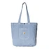 Garrison Tote "Clark" Twill, 10.5 oz (Frosted Blue Stone Dyed)