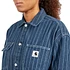 Carhartt WIP - W' Orlean Shirt Jac "Orlean" Hickory Stripe Denim, 11 oz