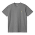 S/S Chase T-Shirt (Dark Grey Heather / Gold)