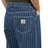 Carhartt WIP - Orlean Pant "Orlean" Hickory Stripe Denim, 11 oz