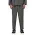 Pleated Track Pant (Grey Marl)