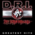 D.R.I. - Greatest Hits Red Vinyl Edition Silver Splatter Vinyl Edition