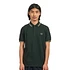 Twin Tipped Fred Perry Shirt (Night Green / Warm Grey / Light Rust)
