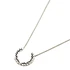 Laurel Wreath Necklace (Made in England) (Metallic Silver)