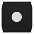 Vinyl Care Premium Inner Sleeves - 50x12" antistatic • 110g/m2 • corner cut • black