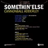 Cannonball Adderley - Somethin' Else