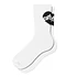 Amour Socks (White / Black)