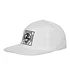 Stamp Cap "Dearborn", Uncoated Canvas, 11.4 oz (White / Black)