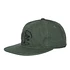 Stamp Cap "Dearborn", Uncoated Canvas, 11.4 oz (Duck Green / Black)