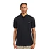 Plain Fred Perry Shirt (Black / Silk Peach)