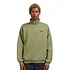 Zip Neck Jogger Sweatshirt (Khaki)