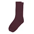 Organic Active Sock (Oxblood Red)