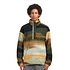 Helvetia II Printed Half Snap Fleece (Greenscape Dolomites)