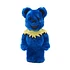 400% Grateful Dead Dancing Bears Costume Be@rbrick Toy (Blue)