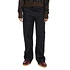 W' Pierce Pant Straight "Hubbard" Canvas, 9 oz (Black Rinsed)