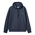 Hooded Script Embroidery Sweat (Air Force Blue / White)