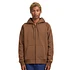 Hooded Chase Jacket (Chocolate / Gold)