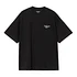 S/S Signature Script T-Shirt (Black / Wax)