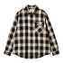 L/S Witten Shirt "Herringbone", 10.56 oz (Witten Check / Wall)