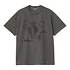 S/S Flying Ducks T-Shirt (Graphite Garment Dyed)