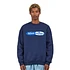 Butter Goods x Blue Note - Records Logo Felt Applique Crewneck