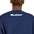 Butter Goods x Blue Note - Records Logo Felt Applique Crewneck