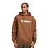 Logo Camo Applique Pullover Hood (Brown)