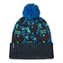 Powder Town Beanie (Across Oceans / Smolder Blue)