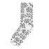 Flowers Allover Socks (White)