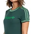 adidas - Graphic Badge Slim 3-Stripe Tee