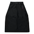 Wool Paneled Skirt (Charcoal Wool)