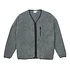 Fleece Cardigan Zip-Up (Heather Charcoal)