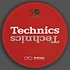 Technics 12" 50th Limited Edition Slipmats (2 Pieces) (Red)