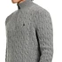 Polo Ralph Lauren - Cable-Knit Wool-Cashmere Zip Sweater